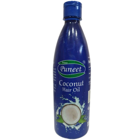 Puneet Coconut Hair Oil 500ml Blue Pet Bottle